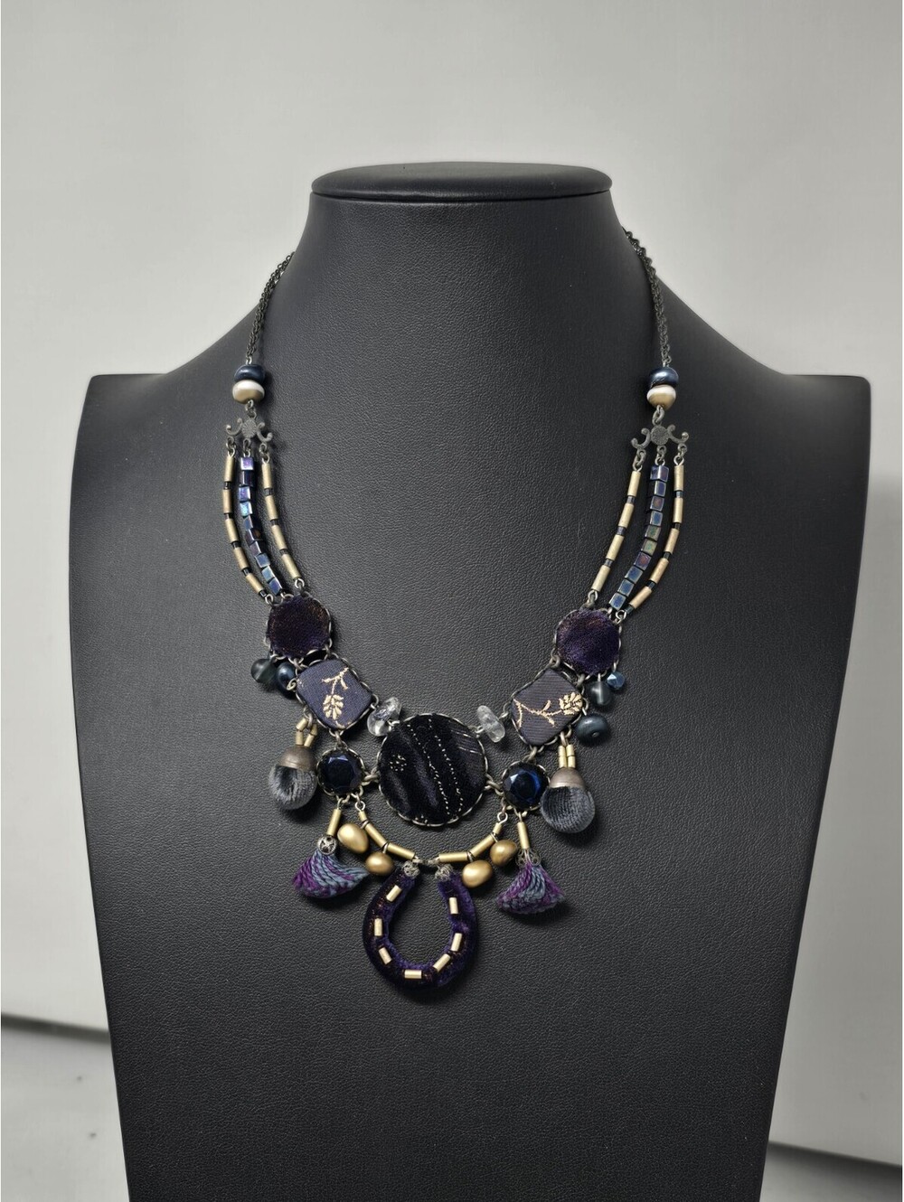 Signed Ayala Bar Statement Necklace